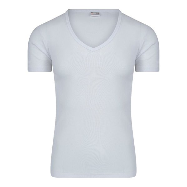 Beeren M3000 Heren T-shirt met diepe V-hals Wit